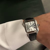 كارتير سانتوس جلد أسود