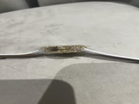 ساعة بوشرون ذهبيه وستراب جلد العجل ابيض - الحجم 32...