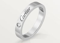 دبلة لوف نحيفه رجاليه - فضه مع الماسه طبيعيه