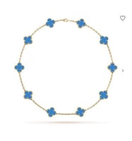 سلسال العشر وردات حجر طبيعي