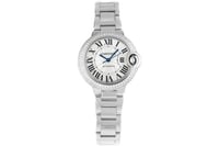 ساعة كارتييه بالون ستيل مع الماس