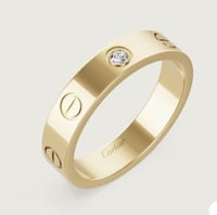 خاتم لوف - نحيف مع الماسه