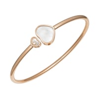 اسوارة القلب مع حجر والماسه متحركه