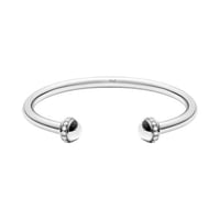 اسواره مفتوحه برأس ذهب والماس متحرك - سميك