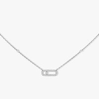 سلسال موف مع حبة الماس متحركه - محيط الماس