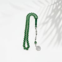 سبحة بكلايت ( زيتي شفاف)