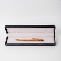 قلم ذهبي ستانلس ستيل فاخر