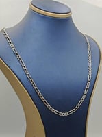 White Gold Necklace 18k - عقد سلسال ذهب ابيض عيار...