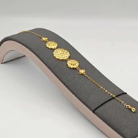 Bracelet 21K Gold -اسوارة كرسي جابر عيار 21