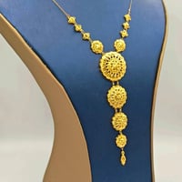 عقد عيار 21 كرسي جابر - 21k Necklace