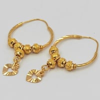 Earring 22K Gold - حلق عيار22