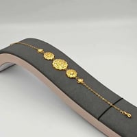 Bracelet 21K Gold -اسوارة كرسي جابر عيار 21
