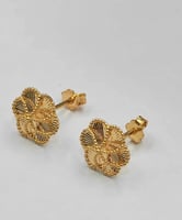 حلق ذهب عيار 21 - 21K Gold Earrings