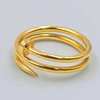 18K Gold Ring - خاتم ذهب عيار 18