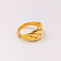 Ring 18k Gold -خاتم ذهب عيار 18