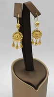 حلق ذهب عيار 21 - 21K Gold Earrings