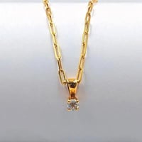 عقد الماس عيار 18 - 18K Diamond Necklace