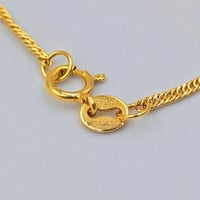 18K Necklace with Anchor pendant