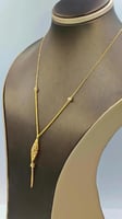 عقد ذهب عيار 21 - Necklace 21k