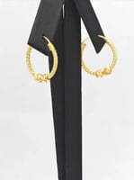 حلق ذهب عيار 21 - 21K Gold Earrings