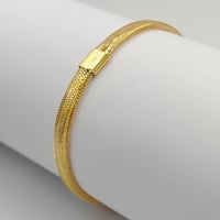 Stretch Bracelet 21K Gold