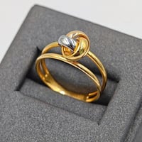 18K Gold Ring - خاتم ذهب عيار 18