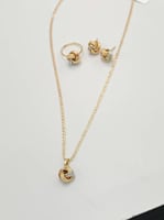 Set 18k Gold - عقد ذهب عيار 18