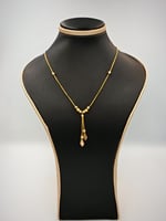 عقد ذهب عيار 22