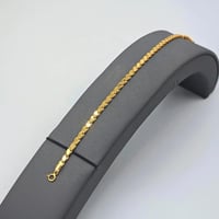 18K Gold Bracelet - إسوارة ذهب عيار 18