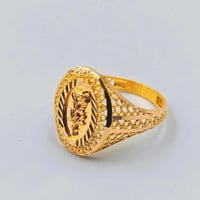خاتم عيار 21 - 21k Ring with Rose Flower