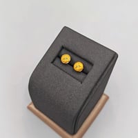 حلق ذهب عيار 21 - 21K Gold Earrings