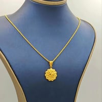 Necklace 21K Gold - عقد كرسي جابر عيار 21