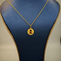 عقد ذهب شعار السعودية عيار 21 - Necklace 21k Saudi...