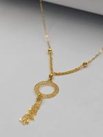 عقد ذهب عيار 21 - Necklace 21k