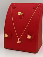 Set 18k Gold - عقد ذهب عيار 18