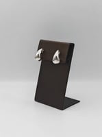 White Gold Earring Drop Shape 18K