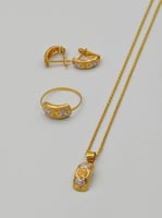 Set 21k Gold - طقم عيار 21