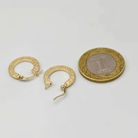 Earring 18K Gold - حلق عيار 18