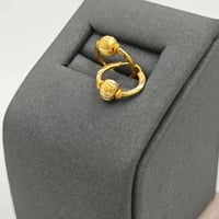 حلق من الذهب عيار 22