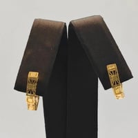 حلق ذهب عيار 21 - 21K Gold Earrings