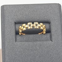 18K Gold Ring - خاتم ذهب عيار 18