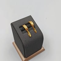 حلق كليب عيار 21 - 21K Clip Earrings