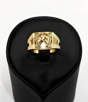 خاتم ذهب عيار - 18K Gold Ring