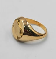 خاتم ذهب عيار - 18K Gold Ring