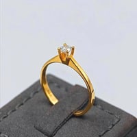 خاتم ألماس ذهب عيار 18 -18K Diamond Ring