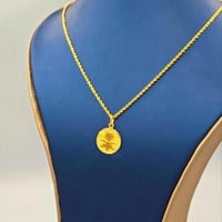 21K Saudi Logo Necklace
