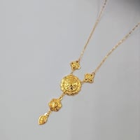 21k Necklace - عقد كرسي جابر عيار 21