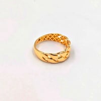 خاتم ذهب عيار 18 -18K Gold Ring