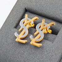 حلق ذهب عيار 18 - 18k Gold Earrings