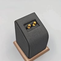21K Gold Earrings - حلق ذهب عيار 21